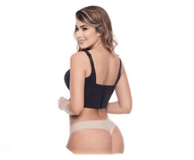 Load image into Gallery viewer, Thick ANTI BULDGE Bra || Cocoa &amp; Black
