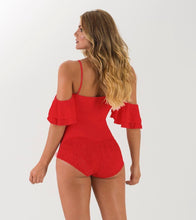 Load image into Gallery viewer, Ruffled Shapewear BodySuit
